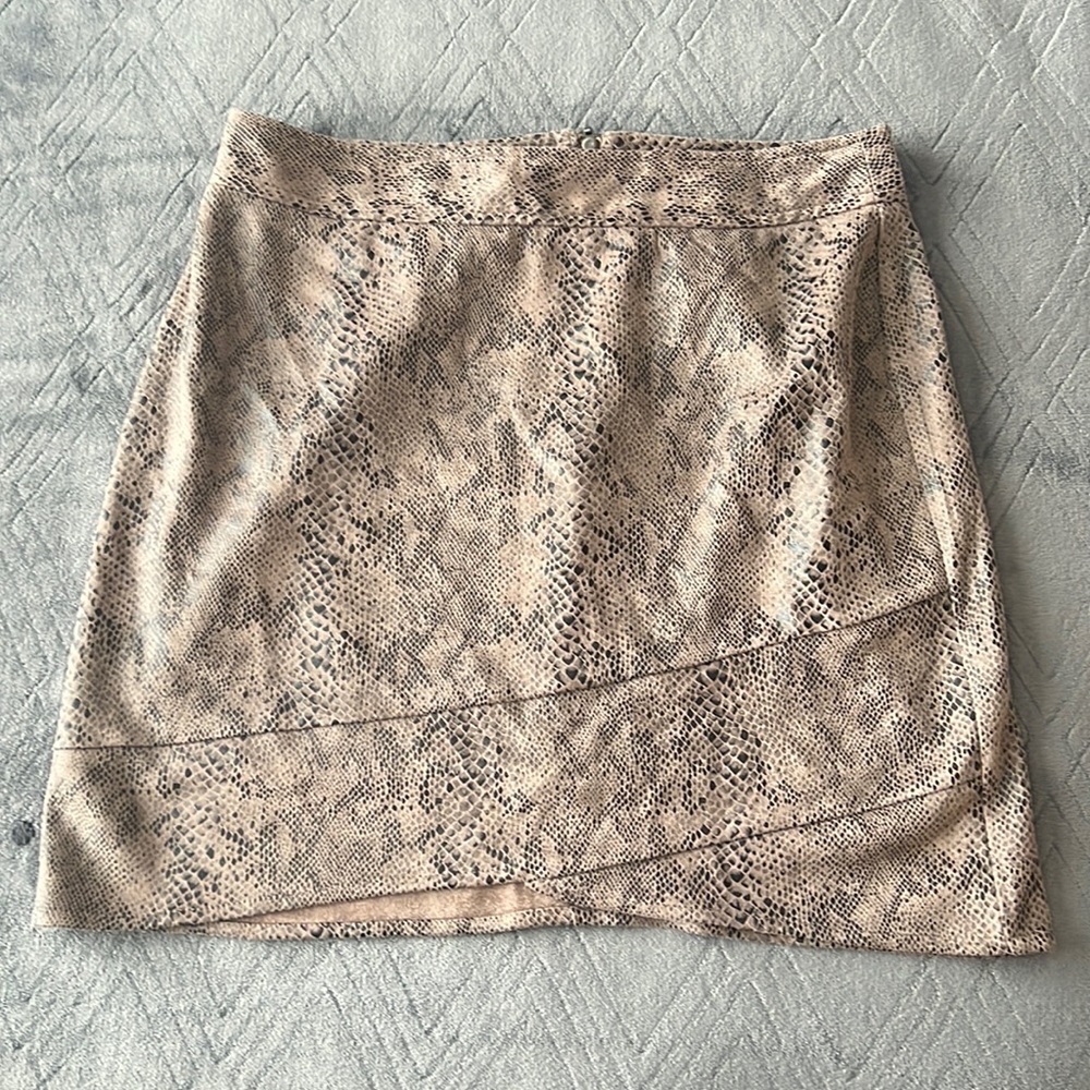 Snakeskin Skirt